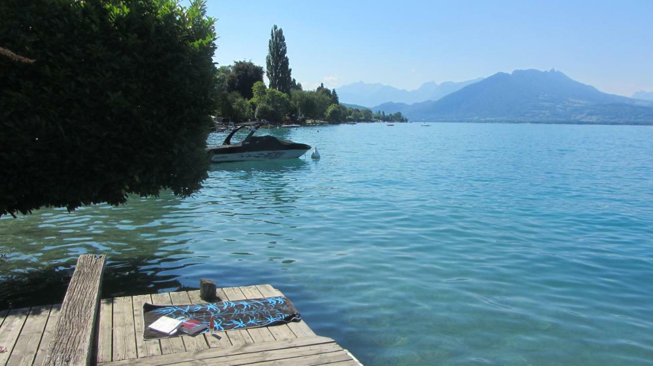 Villa Le Lac Cottage Au Bord Du Lac D'Annecy - Chambre Chez L'Habitant - Les Terrasses Du Lac Veyrier-du-Lac Exterior foto